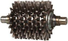 Desmond - 2-3/8" Diam Dresser Replacement Cutter Set - 2-1/4" Thick Wheel, For 16 to 30" Diam Wheels, Fits Dresser 14410, for Grinding Wheel Dressing - Apex Tool & Supply