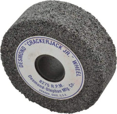 Desmond - 1" Thick Dresser Replacement Wheel - 3/4" Hole, for 0 to 3" Diam Wheels, for Grinding Wheel Dressing - Apex Tool & Supply