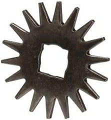 Desmond - 2-3/8" Diam Dresser Replacement Cutter Set - 9/16" Hole, 18 Teeth, Fits Precision Dressers BB-5 (00127183) & BB-6 (00127191), for Grinding Wheel Dressing - Apex Tool & Supply