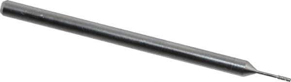 Made in USA - Diamond (Abrasive) Grinding Pin - 1/8" Shank Diam Very Fine Grade, 220 Grit - Apex Tool & Supply