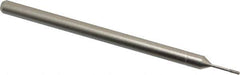 Made in USA - CBN Grinding Pin - 1/8" Shank Diam Very Fine Grade, 220 Grit - Apex Tool & Supply