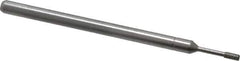 Made in USA - 1/8" Head Thickness Diamond (Abrasive) Grinding Pin - 1/8" Shank Diam Fine Grade, 120 Grit - Apex Tool & Supply