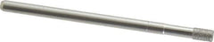 Made in USA - 1/8" Head Diam x 0.197" Head Thickness Diamond (Abrasive) Grinding Pin - 1/8" Shank Diam Fine Grade, 120 Grit - Apex Tool & Supply