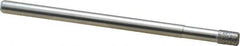 Made in USA - 1/8" Head Diam x 0.197" Head Thickness CBN Grinding Pin - 1/8" Shank Diam Fine Grade, 120 Grit - Apex Tool & Supply