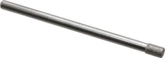 Made in USA - 0.14" Head Diam x 0.197" Head Thickness Diamond (Abrasive) Grinding Pin - 1/8" Shank Diam Fine Grade, 120 Grit - Apex Tool & Supply