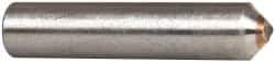 Made in USA - 1/3 Carat Single Point Diamond Dresser - 2" Long x 7/16" Shank Diam - Apex Tool & Supply