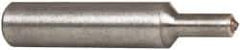 Made in USA - 2" Long x 3/8" Shank Diam Single Point Diamond Dresser - Radius Tool - Apex Tool & Supply