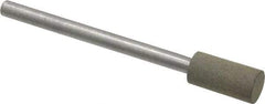 Made in USA - 1/4" Head Diam x 1/2" Head Thickness Diamond (Abrasive) Grinding Pin - 1/8" Shank Diam x 1-1/2" Shank Length, Very Fine Grade, 150 Grit - Apex Tool & Supply