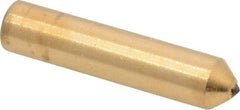 Norton - 1/4 Carat Single Point Diamond Dresser - 2" Long x 7/16" Shank Diam, Contains 1 Stone - Apex Tool & Supply