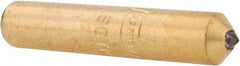 Norton - 3/4 Carat Single Point Diamond Dresser - 2" Long x 3/8" Shank Diam, Contains 3 Stones - Apex Tool & Supply