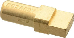 Norton - 7/16" Shank Multi-Point Diamond Dresser - 1/4" Diam x 1/2" Long x 3/8" Thick Diamond - Apex Tool & Supply