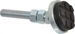 Gibraltar - 1/2-13 Bolt Thread, Studded Pivotal Stud Mount Leveling Pad & Mount - 3,000 Max Lb Capacity, 2" Base Diam - Apex Tool & Supply