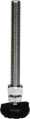 Gibraltar - 5/8-11 Bolt Thread, Studded Pivotal Stud Mount Leveling Pad & Mount - 4,000 Max Lb Capacity, 2" Base Diam - Apex Tool & Supply