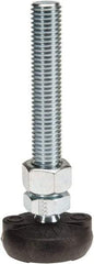 Gibraltar - 5/8-11 Bolt Thread, Studded Pivotal Stud Mount Leveling Pad & Mount - 4,000 Max Lb Capacity, 2" Base Diam - Apex Tool & Supply