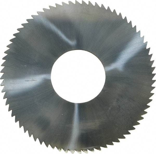 Made in USA - 2-1/2" Diam x 1/16" Blade Thickness x 7/8" Arbor Hole Diam, 72 Tooth Slitting and Slotting Saw - Arbor Connection, Solid Carbide, Concave Ground - Apex Tool & Supply