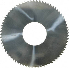 Made in USA - 2-1/2" Diam x 1/16" Blade Thickness x 7/8" Arbor Hole Diam, 72 Tooth Slitting and Slotting Saw - Arbor Connection, Solid Carbide, Concave Ground - Apex Tool & Supply