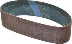 Made in USA - 2" Wide x 18-15/16" OAL, 60 Grit, Aluminum Oxide Abrasive Belt - Aluminum Oxide, Medium, Coated - Apex Tool & Supply