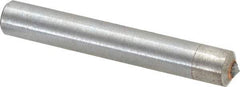 Made in USA - 3/4 Carat Single Point Diamond Dresser - 3" Long x 7/16" Shank Diam - Apex Tool & Supply