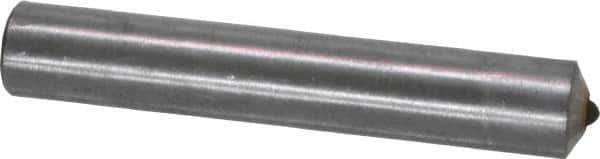 Made in USA - 1/2 Carat Single Point Diamond Dresser - 3" Long x 1/2" Shank Diam - Apex Tool & Supply
