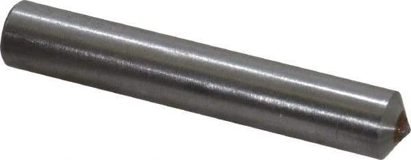 Made in USA - 3/4 Carat Single Point Diamond Dresser - 3" Long x 1/2" Shank Diam - Apex Tool & Supply
