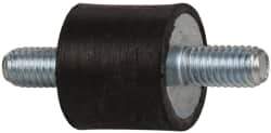 Tech Products - 16 Lb Capacity, 10-32 Stud/Stud Vibration Isolator - 9/16" Diam, 1/2" High - Apex Tool & Supply