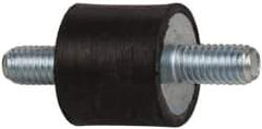 Tech Products - 16 Lb Capacity, 10-32 Stud/Stud Vibration Isolator - 9/16" Diam, 1/2" High - Apex Tool & Supply