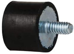 Tech Products - 50 Lb Capacity, 1/4-20 Plate/Stud Vibration Isolator - 1" Diam, 3/4" High - Apex Tool & Supply