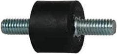 Tech Products - 44 Lb Capacity, 5/16-18 Stud/Stud Vibration Isolator - 1" Diam, 3/4" High - Apex Tool & Supply