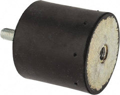 Tech Products - 410 Lb Capacity, 1/2-13 Plate/Stud Vibration Isolator - 3-1/8" Diam, 3" High - Apex Tool & Supply