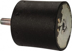 Tech Products - 690 Lb Capacity, 1/2-13 Plate/Stud Vibration Isolator - 3-1/8" Diam, 3" High - Apex Tool & Supply