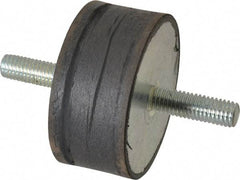 Tech Products - 760 Lb Capacity, 1/2-13 Stud/Stud Vibration Isolator - 3-1/8" Diam, 1-1/2" High - Apex Tool & Supply