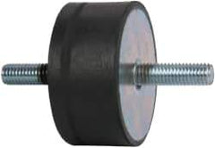 Tech Products - 1815 Lb Capacity, 1/2-13 Stud/Stud Vibration Isolator - 3-1/8" Diam, 1-1/2" High - Apex Tool & Supply