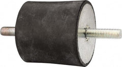 Tech Products - 410 Lb Capacity, 1/2-13 Stud/Stud Vibration Isolator - 3-1/8" Diam, 3" High - Apex Tool & Supply