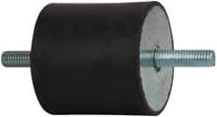 Tech Products - 910 Lb Capacity, 1/2-13 Stud/Stud Vibration Isolator - 3-1/8" Diam, 3" High - Apex Tool & Supply