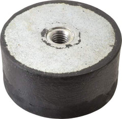 Tech Products - 1550 Lb Capacity, 1/2-13 Plate/Plate Vibration Isolator - 3-1/8" Diam, 1-1/2" High - Apex Tool & Supply