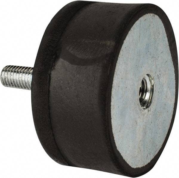 Tech Products - 360 Lb Capacity, M12 Plate/Plate Vibration Isolator - 79mm Diam, 38mm High - Apex Tool & Supply