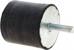 Tech Products - 690 Lb Capacity, M12 Plate/Plate Vibration Isolator - 79mm Diam, 76mm High - Apex Tool & Supply