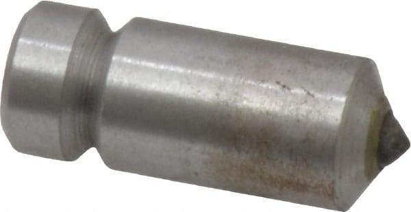 Value Collection - 3/4 Carat Single Point Diamond Dresser - 1-1/8" Long x 7/16" Shank Diam - Apex Tool & Supply