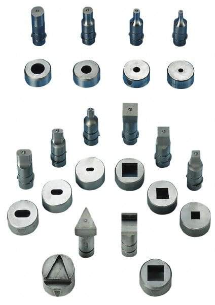 Metalpro - Pipe & Tube Notching Dies Pipe Size Compatibility (Inch): 1-1/4 Maximum Wall Thickness (Decimal Inch): Schedule 40 - Apex Tool & Supply