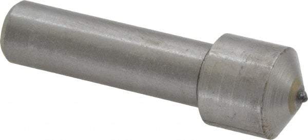 Value Collection - 1/4 Carat Single Point Diamond Dresser - 1-1/2" Long x 7/16" Shank Diam, 5/8" Diam x 5/8" Thick Head - Apex Tool & Supply