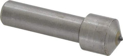 Value Collection - 1/4 Carat Single Point Diamond Dresser - 1-1/2" Long x 7/16" Shank Diam, 5/8" Diam x 5/8" Thick Head - Apex Tool & Supply