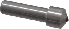 Value Collection - 1/2 Carat Single Point Diamond Dresser - 1-1/2" Long x 7/16" Shank Diam, 5/8" Diam x 5/8" Thick Head - Apex Tool & Supply