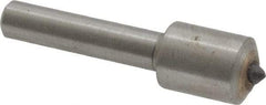 Value Collection - 1 Carat Single Point Diamond Dresser - 1-1/8" Long x 1/4" Shank Diam, 7/16" Diam x 5/8" Thick Head - Apex Tool & Supply