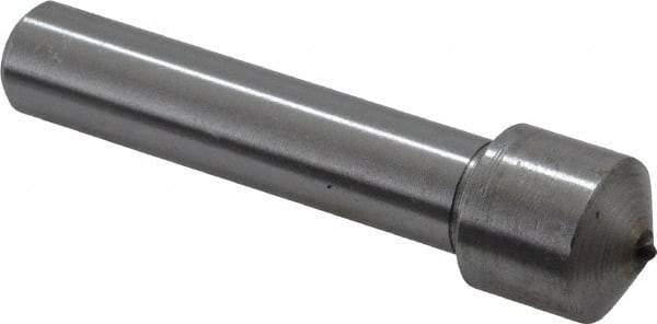 Value Collection - 1/4 Carat Single Point Diamond Dresser - 2" Long x 7/16" Shank Diam, 5/8" Diam x 5/8" Thick Head - Apex Tool & Supply