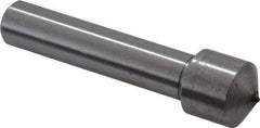Value Collection - 1/4 Carat Single Point Diamond Dresser - 2" Long x 7/16" Shank Diam, 5/8" Diam x 5/8" Thick Head - Apex Tool & Supply