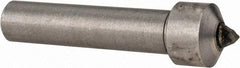 Value Collection - 3 Carat Single Point Diamond Dresser - 2" Long x 7/16" Shank Diam, 5/8" Diam x 5/8" Thick Head - Apex Tool & Supply