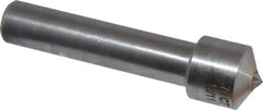 Made in USA - 3/4 Carat Single Point Diamond Dresser - 2" Long x 7/16" Shank Diam, 5/8" Diam x 5/8" Thick Head - Apex Tool & Supply