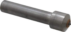Made in USA - 1 Carat Single Point Diamond Dresser - 2" Long x 7/16" Shank Diam, 5/8" Diam x 5/8" Thick Head - Apex Tool & Supply