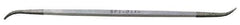 Grobet - 6" OAL Fine Oval Riffler Diamond File - 1 LOC, 126 Grit - Apex Tool & Supply