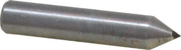 Tru-Maxx - 1/4 Carat Single Point Diamond Dresser - 2" Long x 3/8" Shank Diam - Apex Tool & Supply